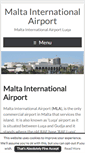 Mobile Screenshot of maltainternationalairport.co.uk